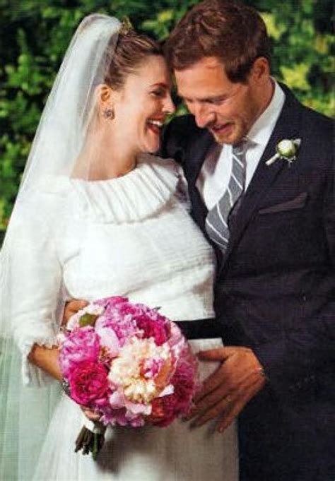 drew barrymore wedding pictures